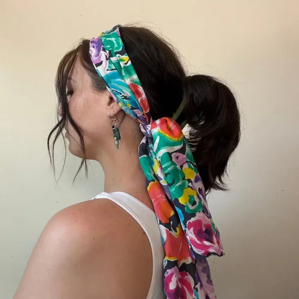 Vintage 80s colorful